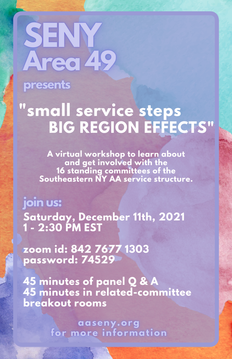 SENY presents "small service steps....BIG REGION EFFECTS @ Virtual Platform | New York | United States