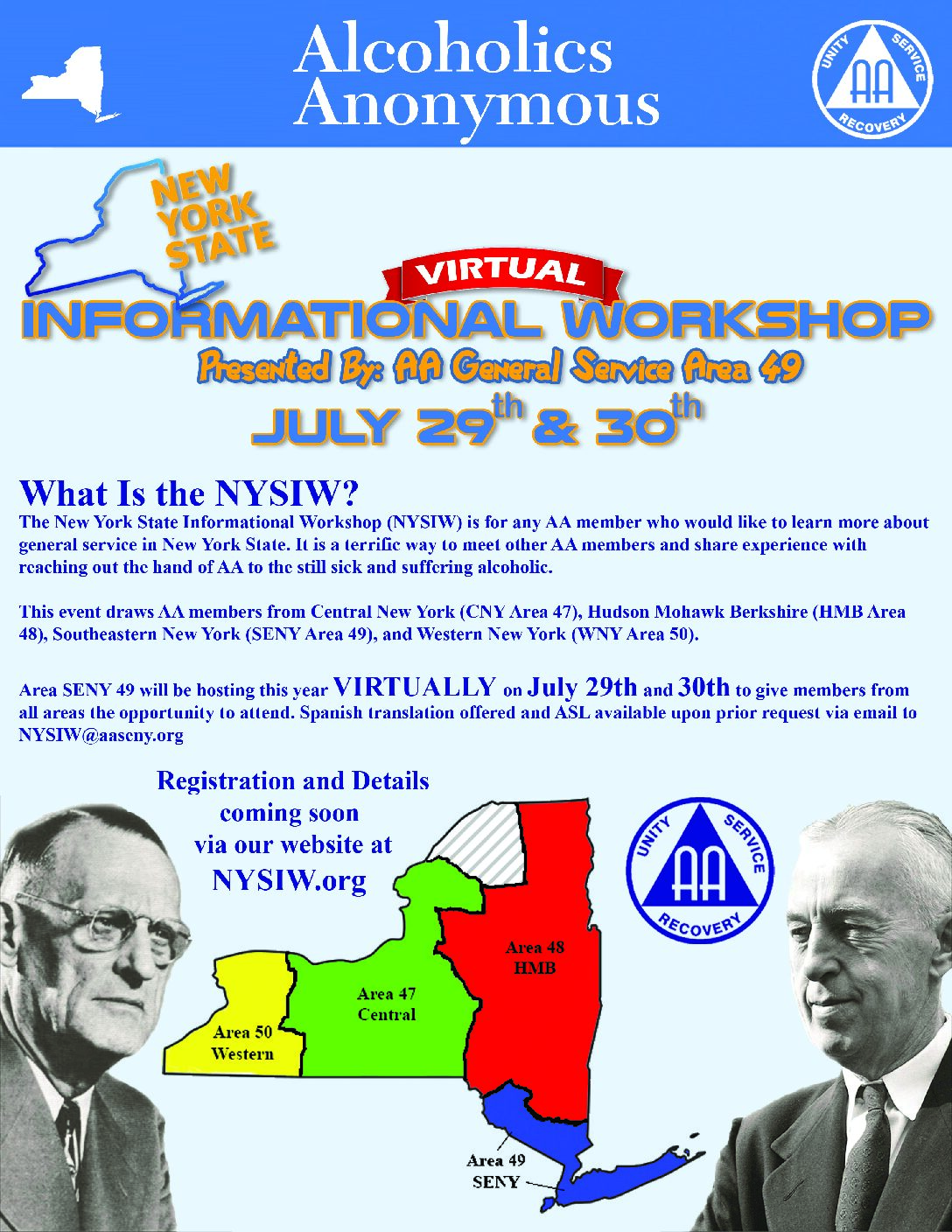 2022 New York State "Virtual" Informational Workshop @ Virtual Platform | Mars | Pennsylvania | United States